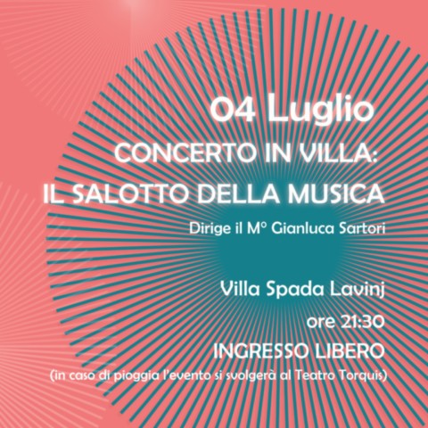 concerto villa Spada 2026 concerto in villa